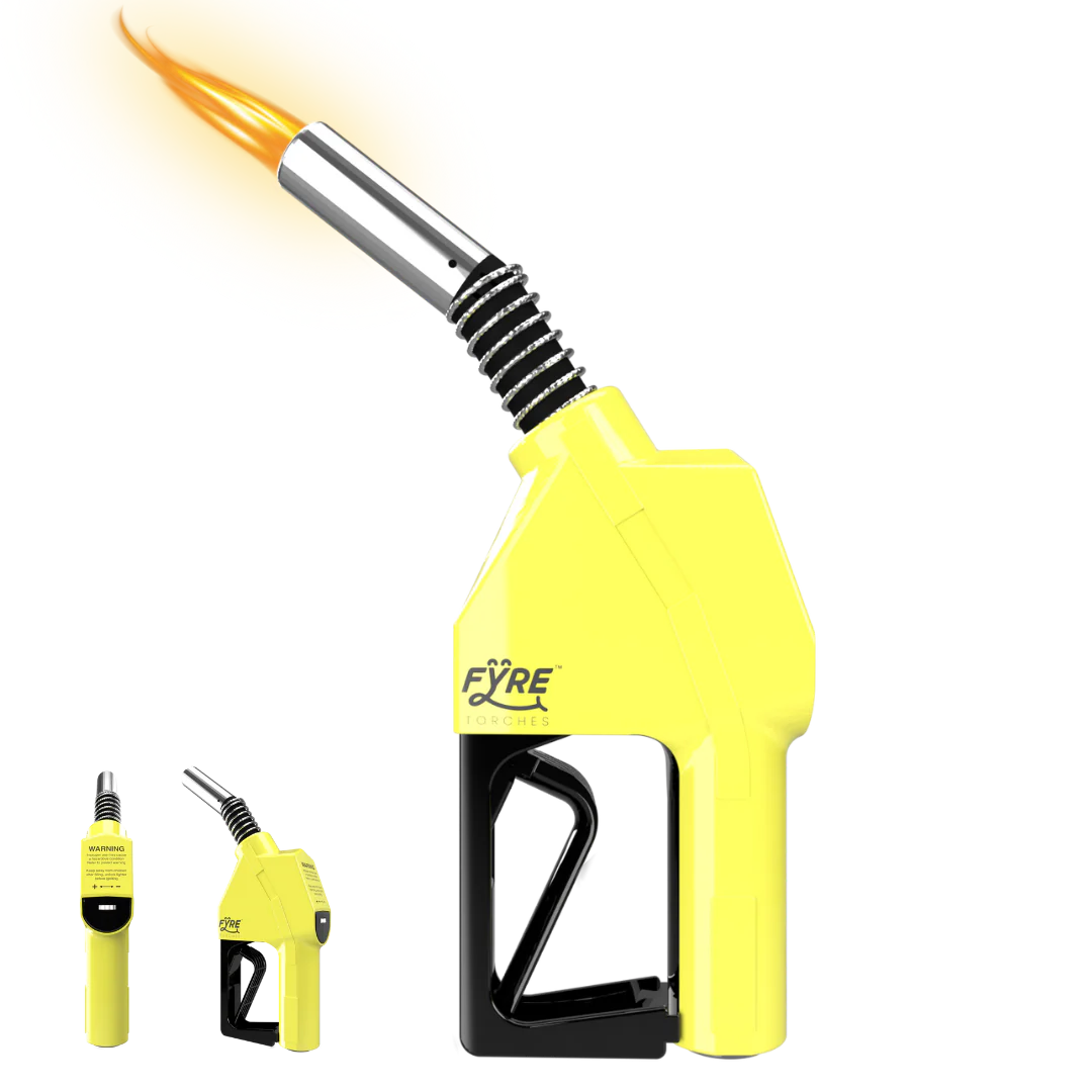 "Gas Pump" Shaped Torch Refillable and Adjustable Flame - Image 7
