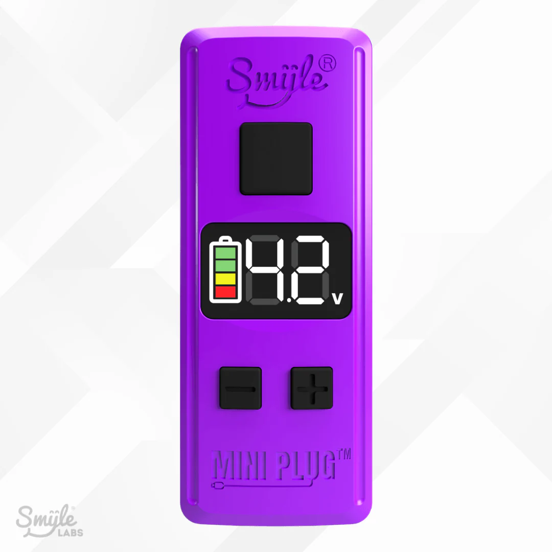 Mini Plug 510 Cart Battery with Built-in USB-C Cable, Adjustable Voltage, LED Display - Image 10